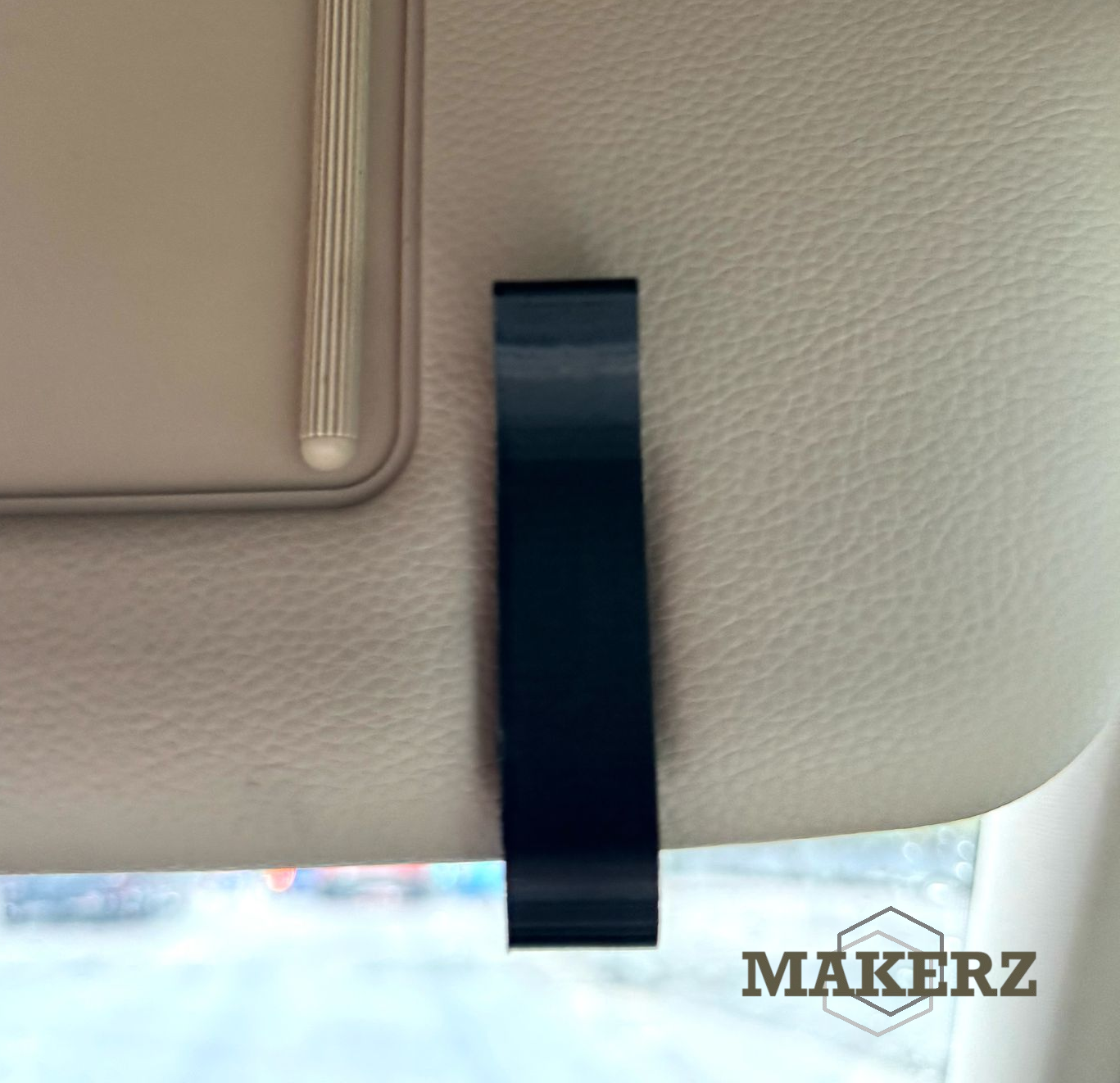 Suport de ochelari pentru parasolar - Negru